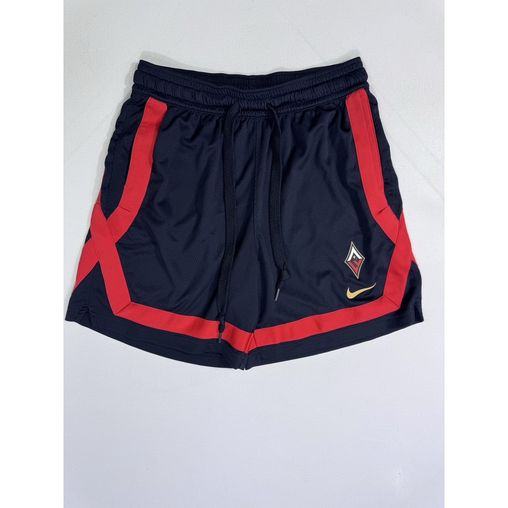 Nike WNBA Las Vegas Aces Basketball Shorts Mens Small Black Red Dri Fit Athletic